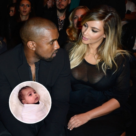 Kim kanye baby north 0