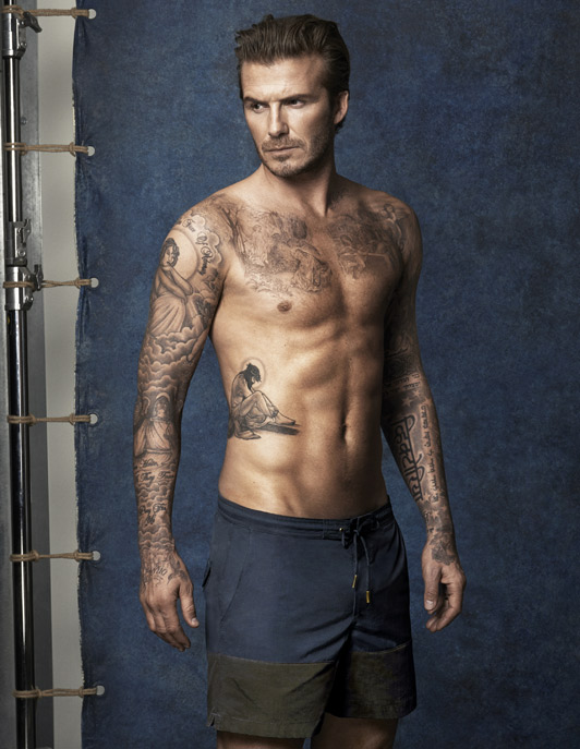 David Beckham named King of Kecks by underwear designer Tommy Hilfiger -  Daily Star