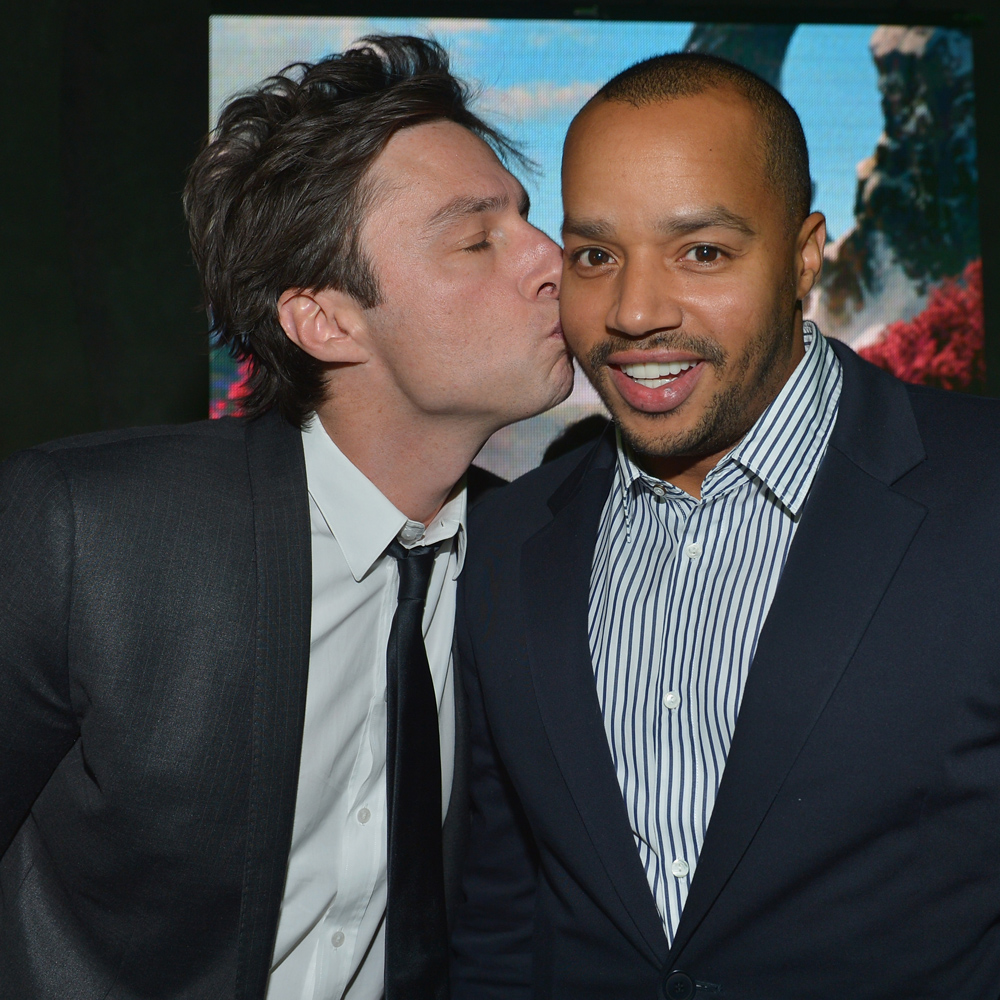 Zach Braff And Donald Faison Recreate Their Hit “guy Love” From Scrubs In Touch Weekly 