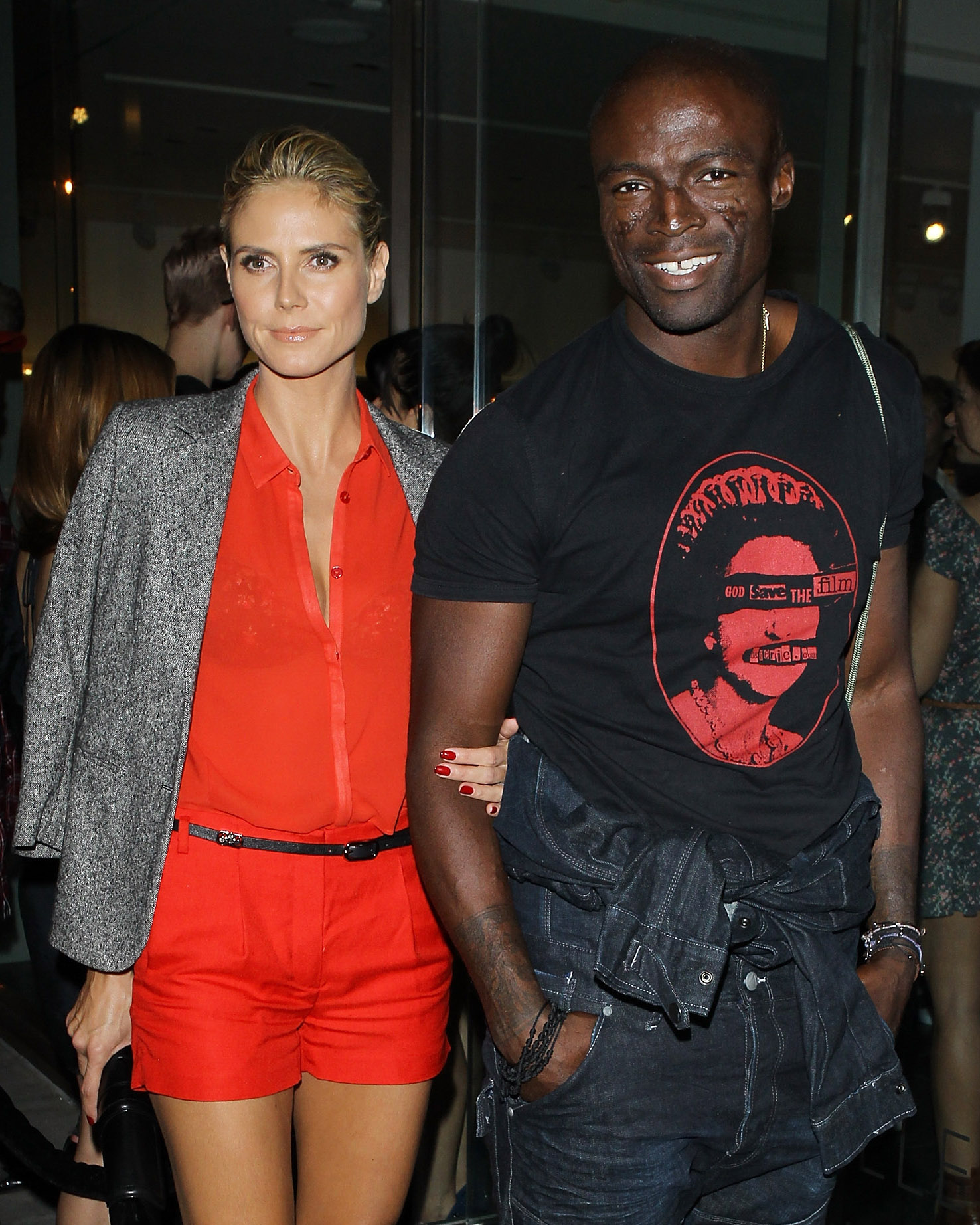 Heidi Klum And Seal Spotted Holding Hands At Family Lunch Does This Mean They Re Back Together In Touch Weekly