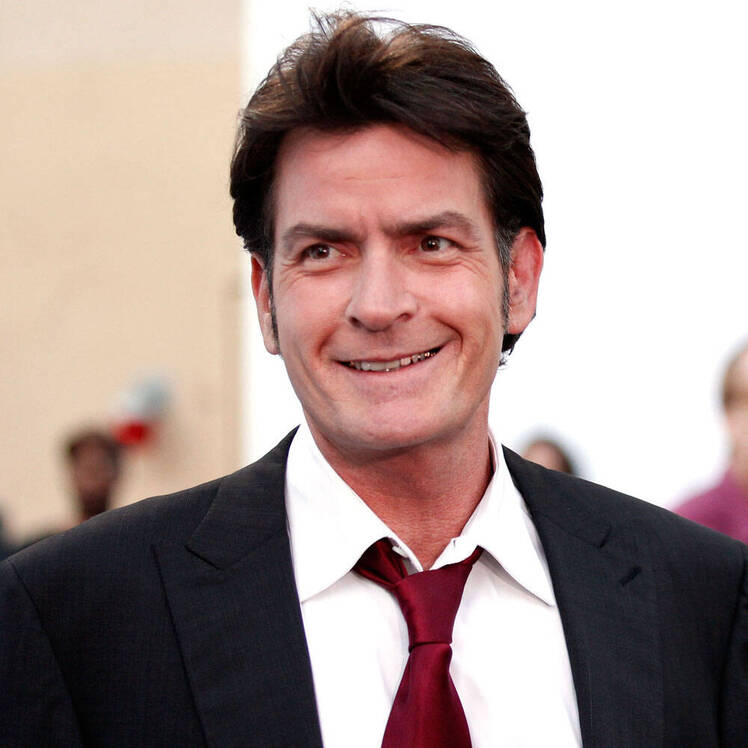 Charlie sheen ice bucket challenge