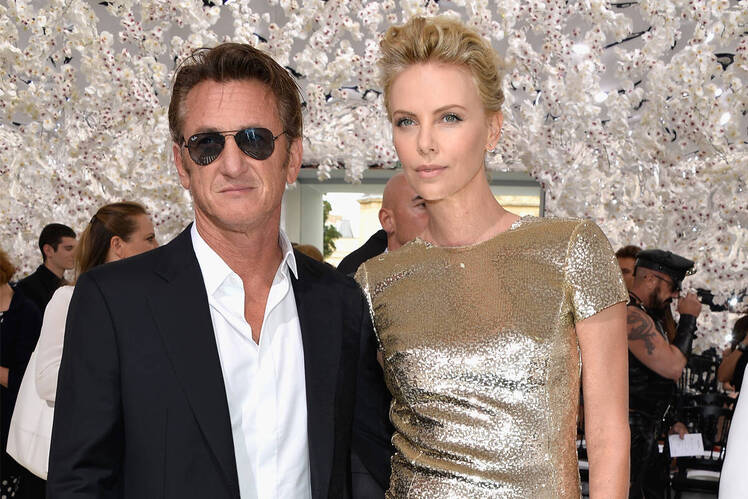 Charlize theron sean penn screaming son