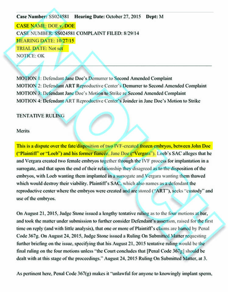 sofia vergara court docs