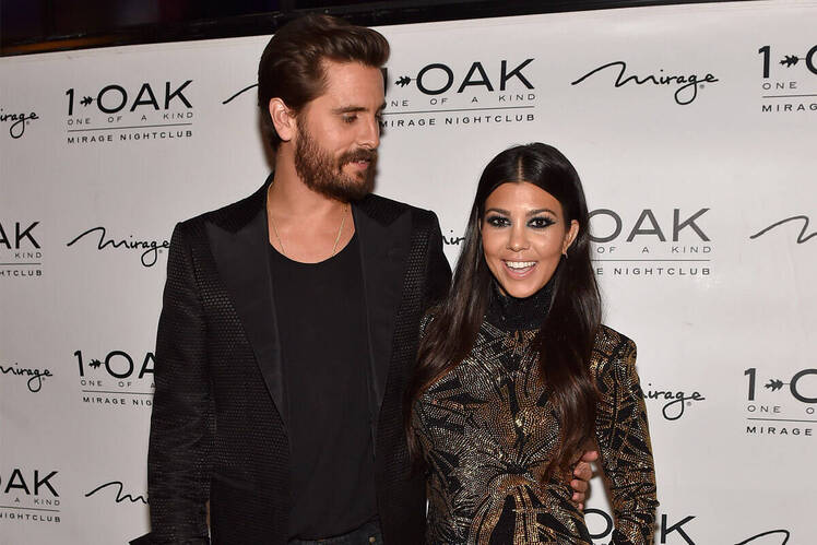 Kourtney kardashian scott disick baby