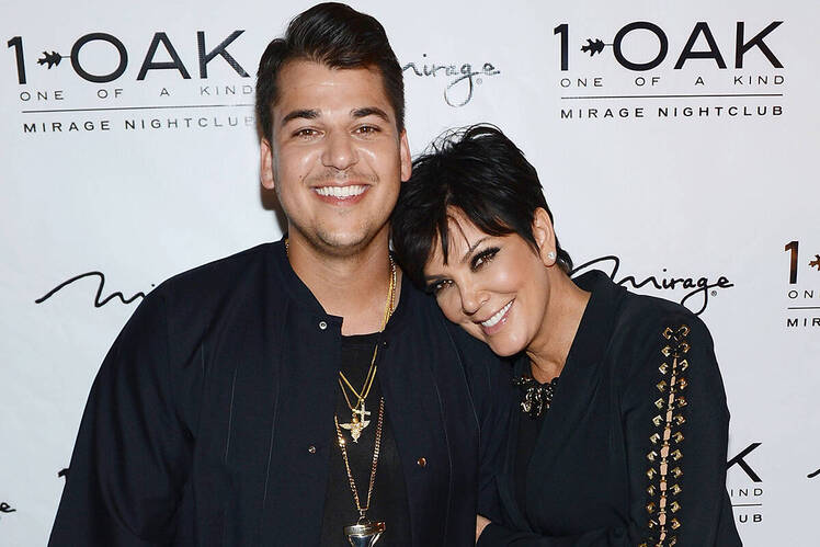 Kris jenner rob kardashian