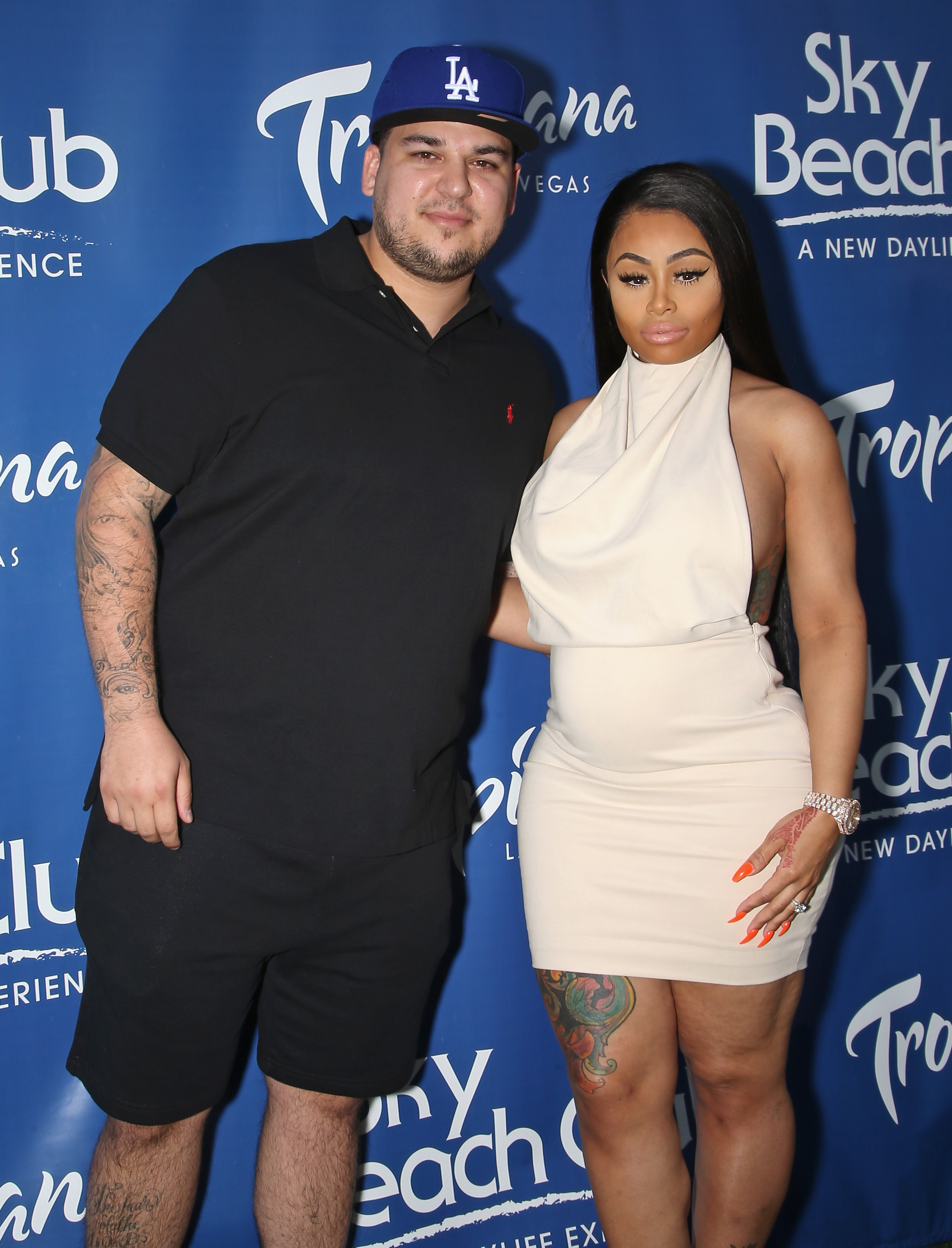 Rob Kardashian And Blac Chyna Are Keeping Baby Details Secret Until   Blac Chyna Rob Kardashian 