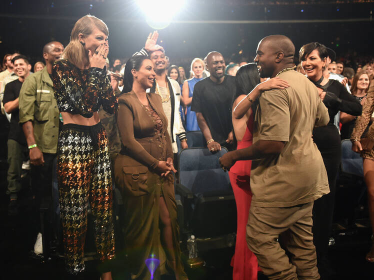 Kanye west taylor swift