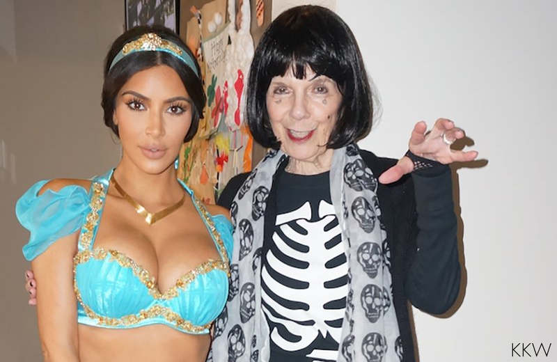 Kim Kardashian S Assistant Shares Another Look At Her Halloween Costume In Touch Weekly