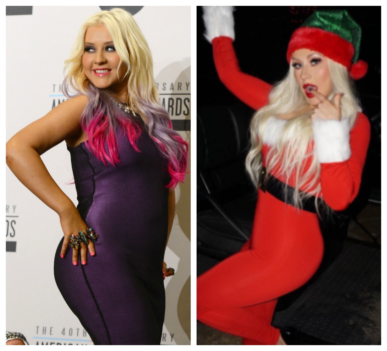 Christina Aguilera Shows off Impressive Weight Loss in New Christmas