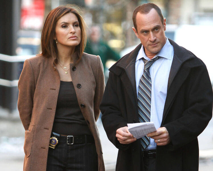 mariska hargitay and christopher meloni getty images