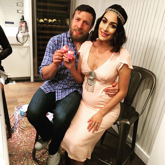 Wwe Nikki Bella Porn - Pregnant Brie Bella Shows off Her Baby Bump in New Instagram Pic