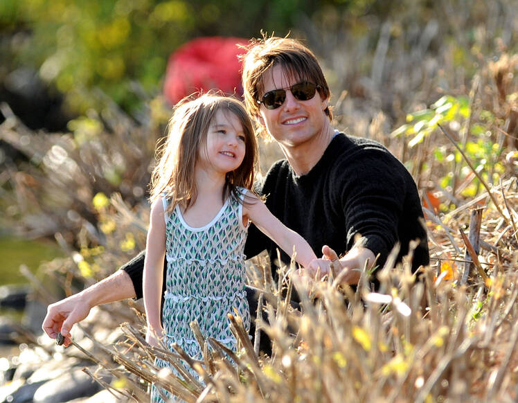 tom cruise suri cruise getty images