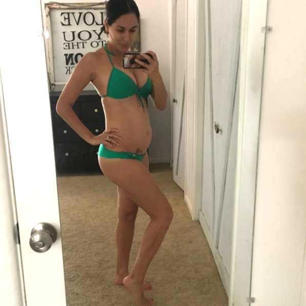 Bikini Nikki Reed Porn - Brie Bella Gives Birth to Baby No. 1 (Finally)!
