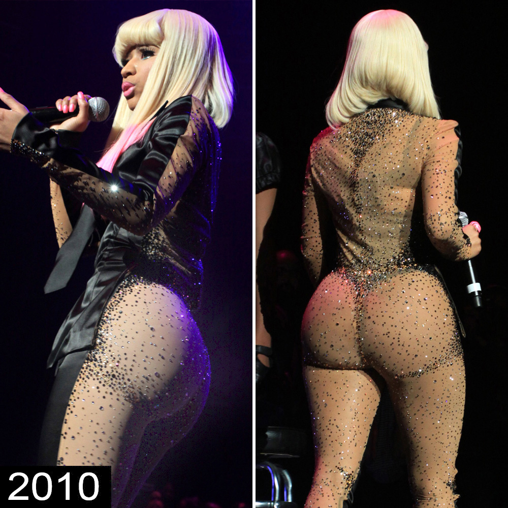 Nicki Minaj Ass Porn Vidos - Did Nicki Minaj Get Butt Implants? See Her Biggest Butt Moments