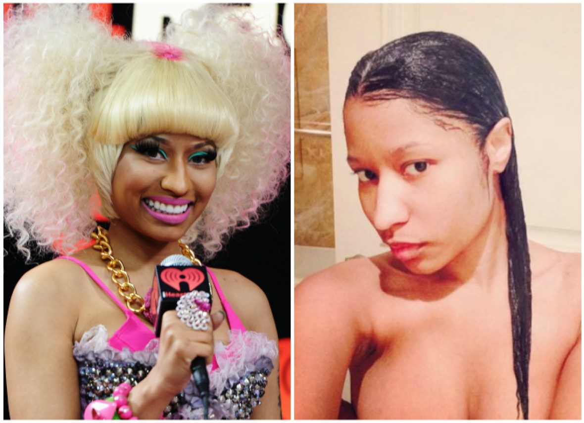Nicki Minaj With No Makeup See How Different She Looks 4626