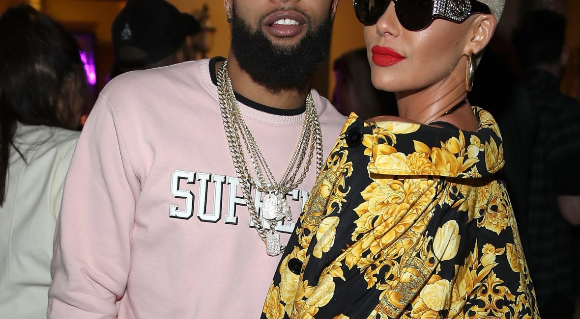 Amber Rose Parties at Coachella With Odell Beckham Jr., Fuels Dating Rumors