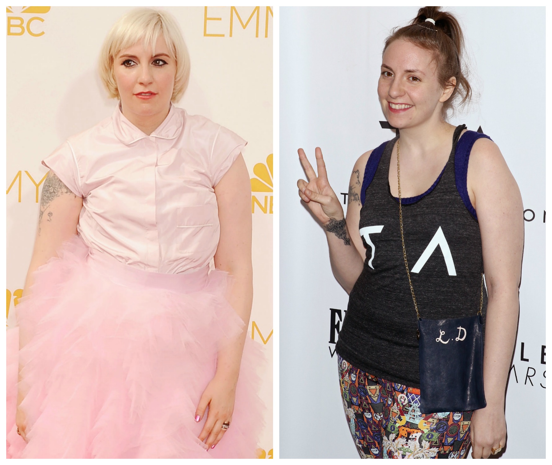 Lena Dunham Weight Loss See the Girls Star's Transformation In Touch