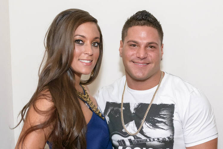 ronnie magro sammi \"sweetheart\" giancola getty images