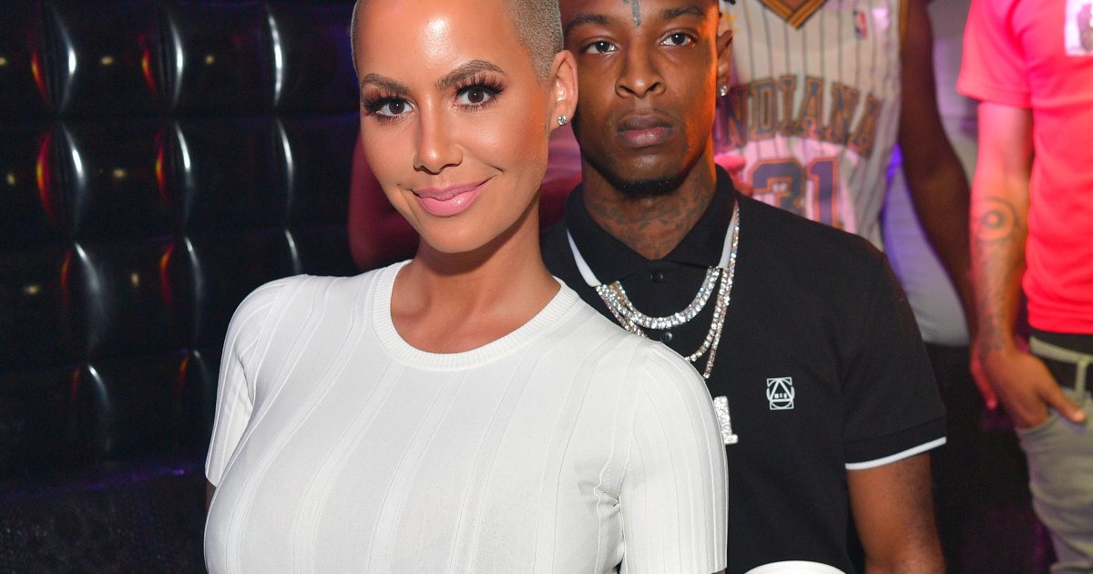 Do 21 Savage & Amber Rose Have A Baby On The Way? 'Excited' For Family –  Hollywood Life