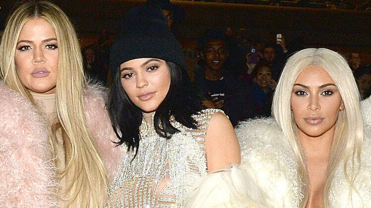 Kim kylie khloe alone