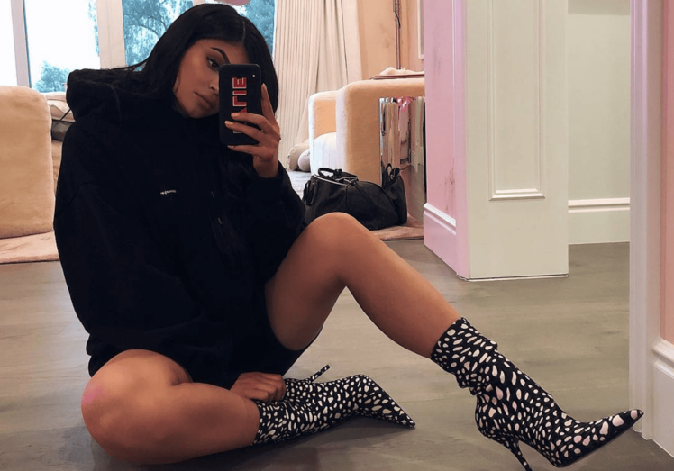 Kylie Jenner Takes Mirror Selfie