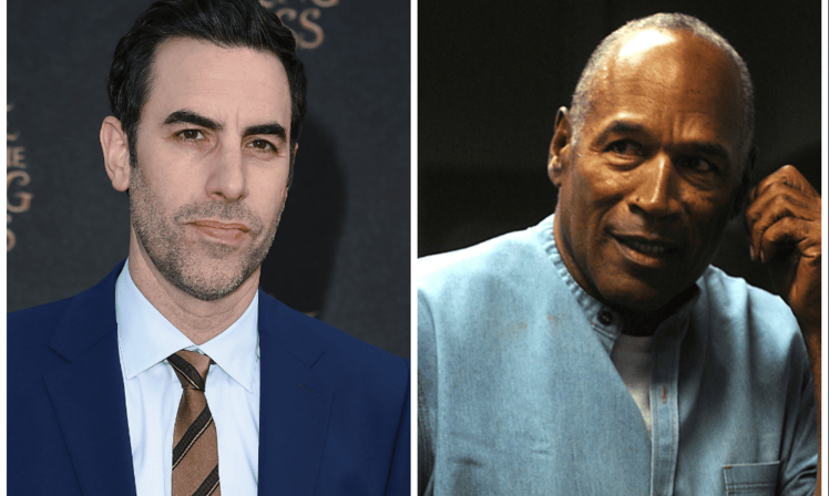 Sacha baron cohen oj simpson