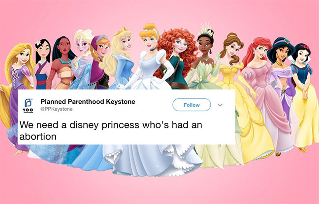 648px x 415px - Planned Parenthood Faces Backlash Over Disney Princess Tweet