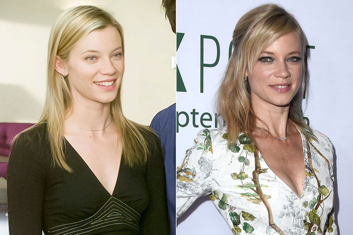 SCRUBS -- My T.C.W. Episode 18 -- Pictured: Amy Smart as Jamie  Nieuwsfoto's - Getty Images