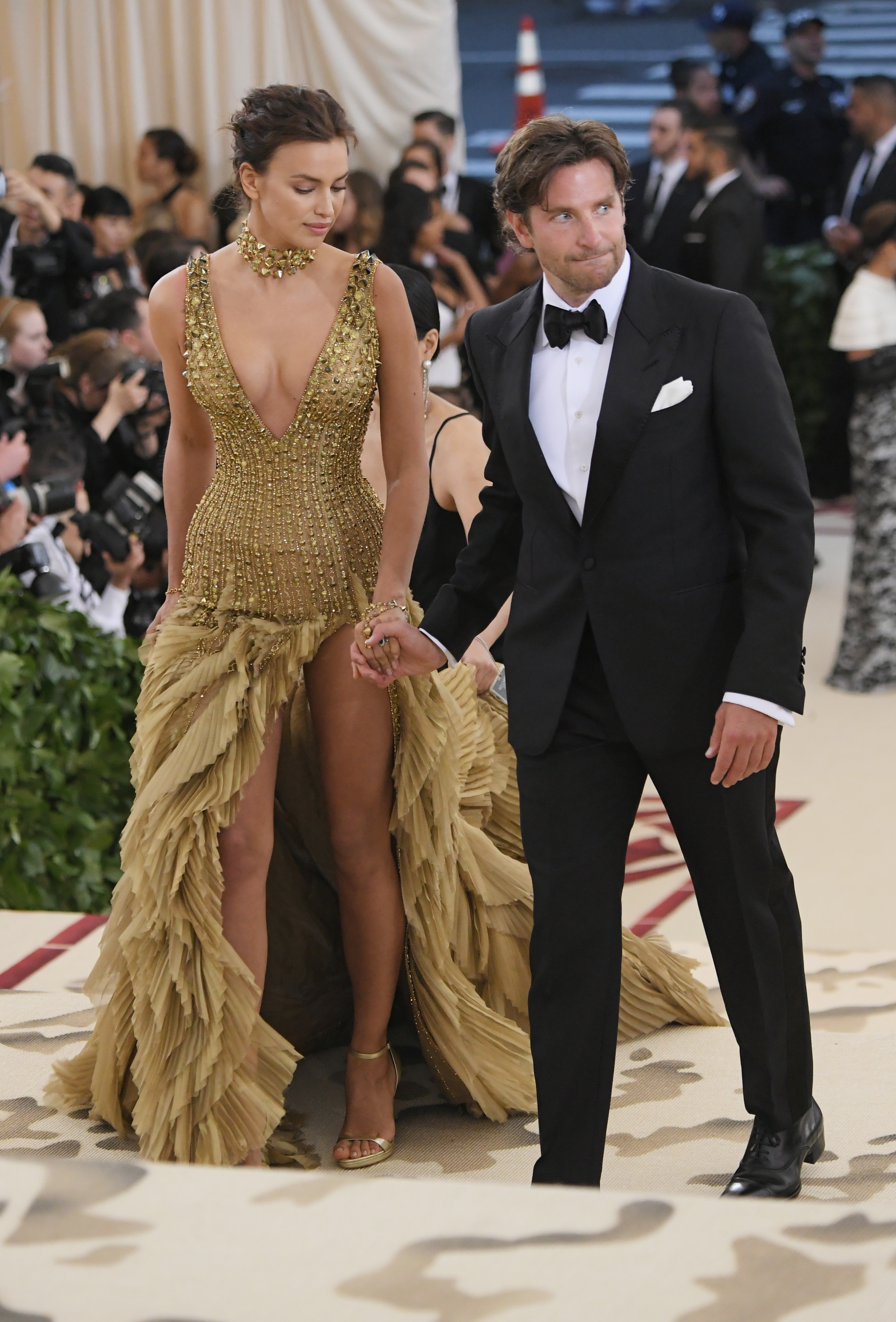 Bradley Cooper, Irina Shayk Make Rare Appearance at Met Gala: Photo