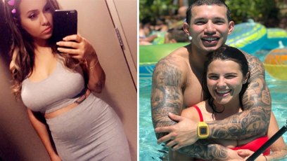 Teen Mom Briana DeJesus almost busts out of plunging swimsuit in sexy pic  after hinting she DID hook up with Chris Lopez
