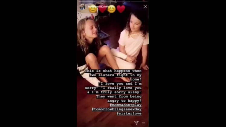 Leah Messer Teaches Ali and Aleeah How to Be Good Sisters