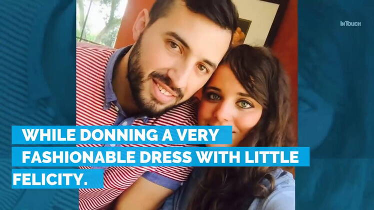 Jinger Duggar Rocks A Dress and Wedges With Jeremy's Family's