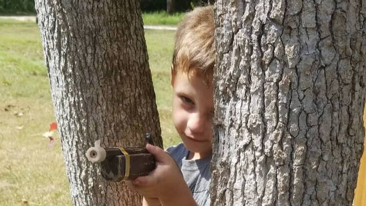 David eason son kaden gun