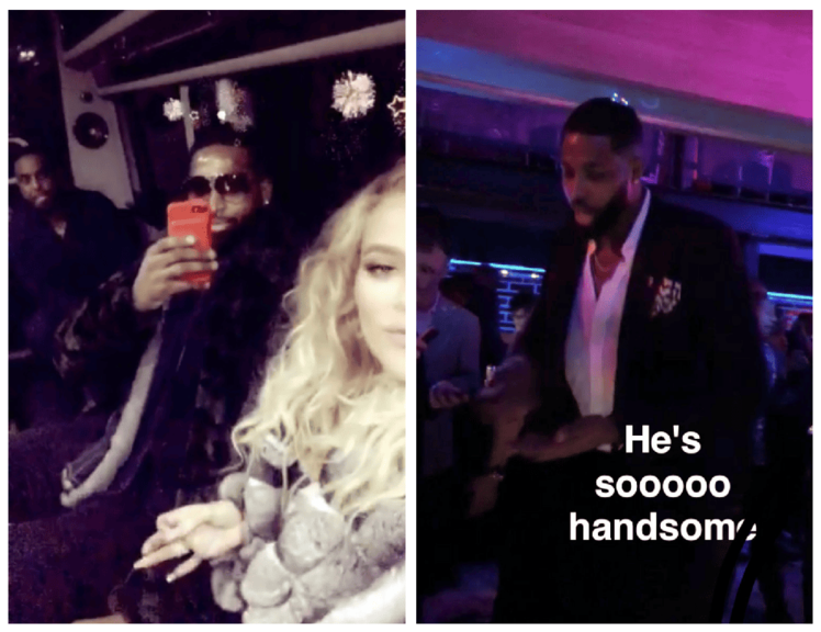 khloé kardashian tristan thompson new years eve