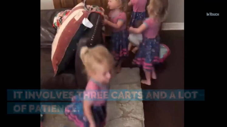 Grocery Shopping With The Quints Is Just As Chaotic As You'd Think