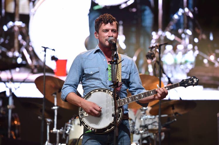 evan felker performing on stage