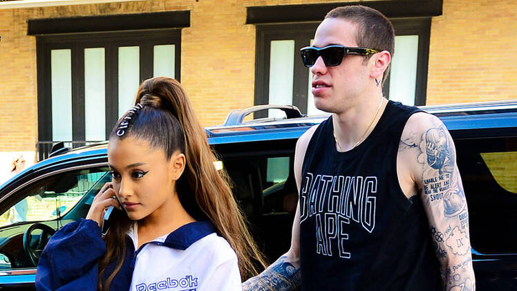 Ariana-Grande-Pete-Davidson-Photo