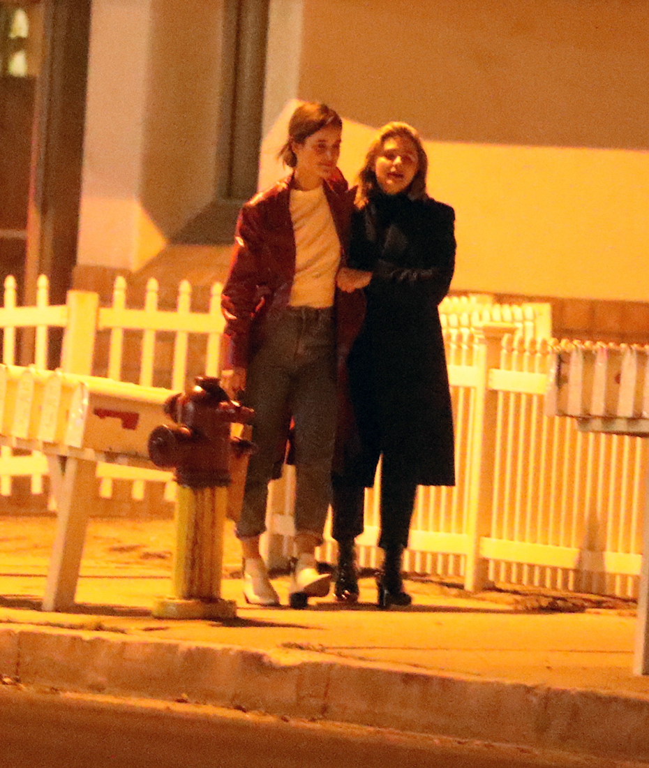 Chloe Grace Moretz Caught Kissing Alleged Girlfriend Kate Harrison