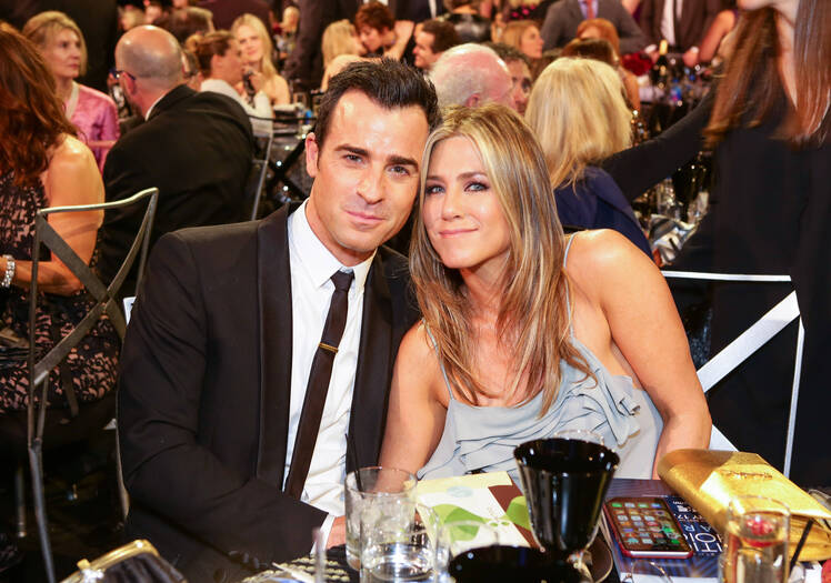 Jennifer Aniston Justin Theroux 21st Annual Critics' Choice Awards