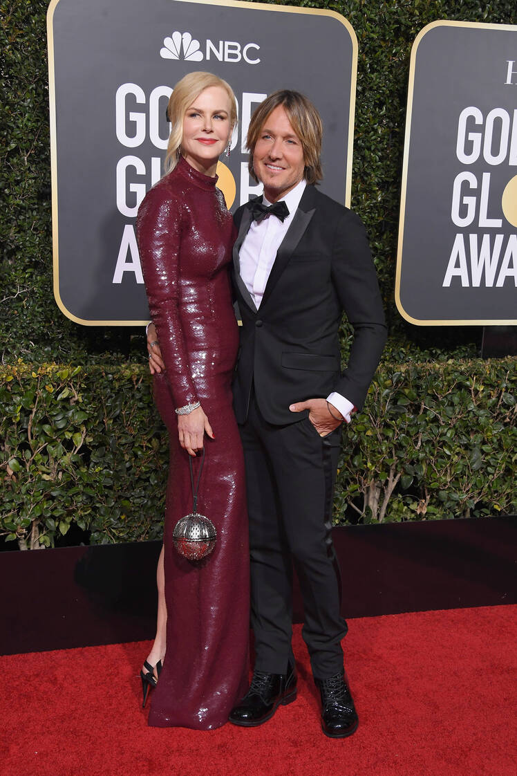 Nicole Kidman Keith Urban golden globes 2019