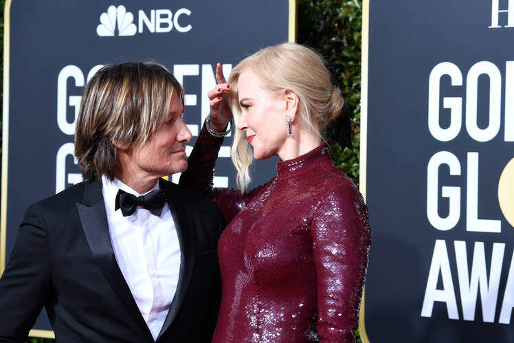 Nicole Kidman Keith Urban golden globes 2019