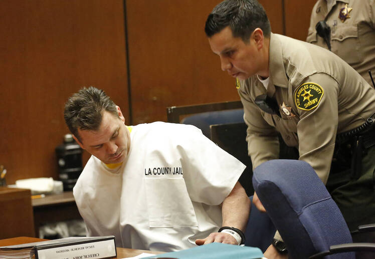 John Creech At Trial For Murder Of Gavin Smith