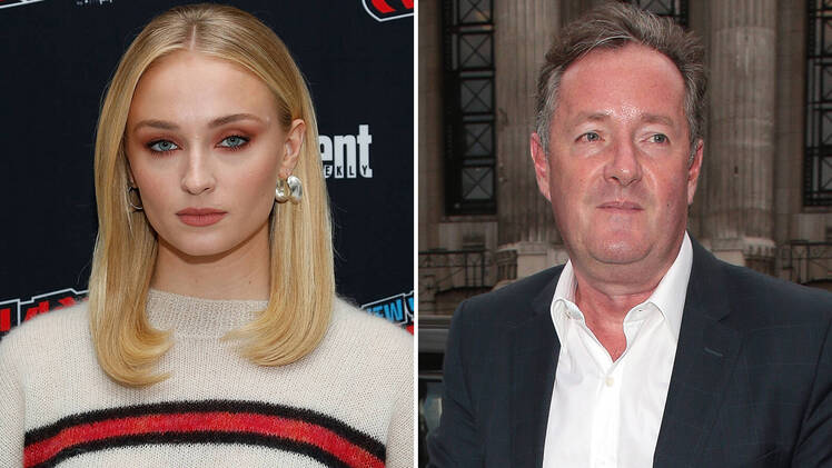 Sophie Turner Slams Twat Piers Morgan Over Comments On Mental Health