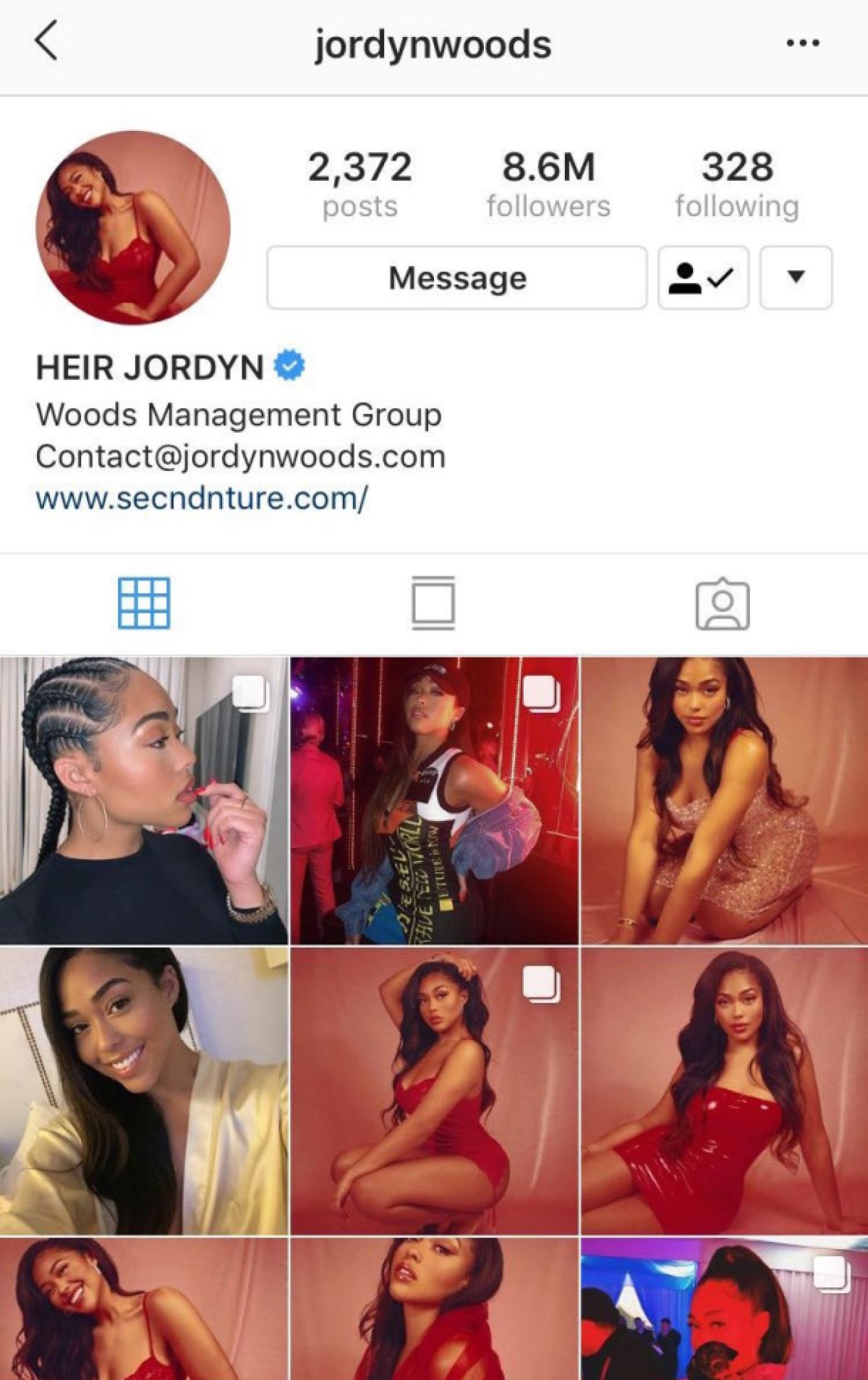 119.7 mil curtidas, 491 comentários - HEIR JORDYN (@jordynwoods) no  Instagram