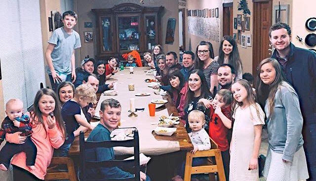 Duggar Family Valentine's Day Dinner