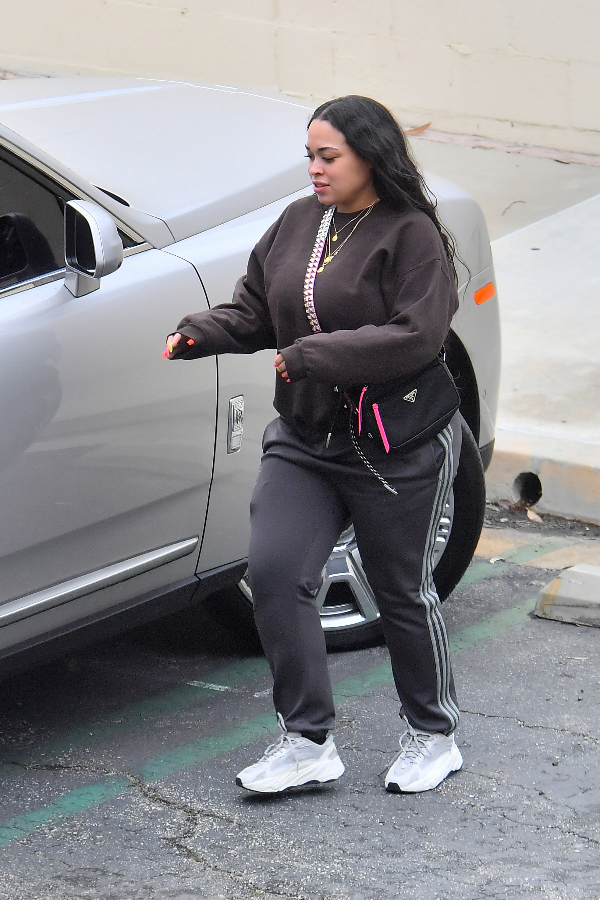 Jordyn Woods Slays In Chic-Casual Courtside Look