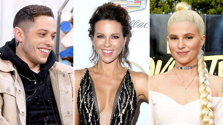 Pete-Davidson-Kate-Beckinsale-Carly-Aquilino