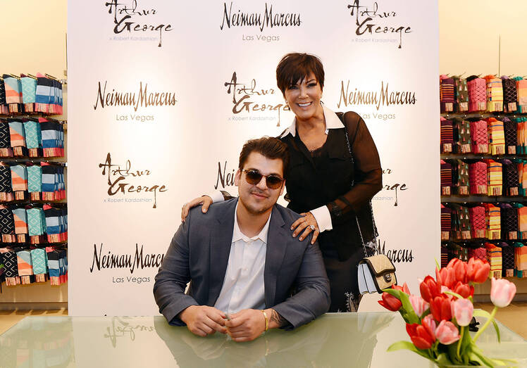 Rob Kardashian Arthus George sock launch