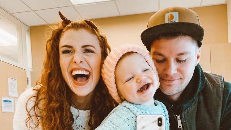 Audrey Roloff's daughter says i love you
