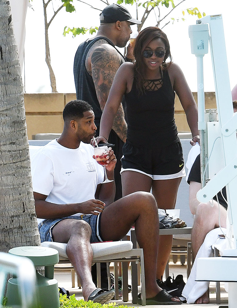 Tristan Thompson at Miami Pool Party After cheating Scandal | In Touch ...